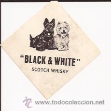 Etiquetas antiguas: ETIQUETA DE OLD SCOTCH WHISKY BLACK & WHITE