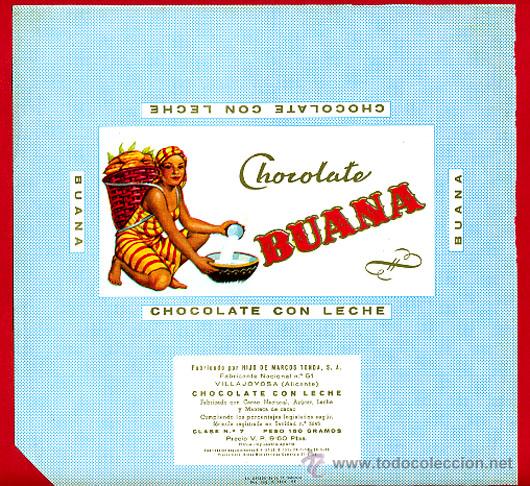 chocolates cacao juncosa cartel base de calenda - Acquista Manifesti  pubblicitari antichi su todocoleccion