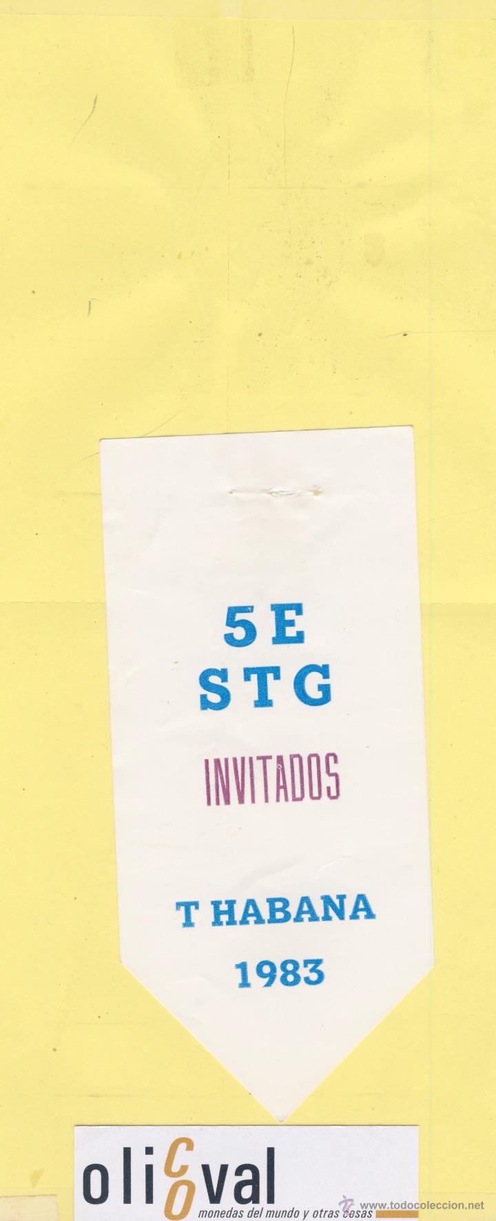 Etiquetas antiguas: ETIQUETA DE HOTEL -NO MOLESTEN-DO NOT DISTURB- HOTEL 5 E STG INVITADOS T HABANA 1983