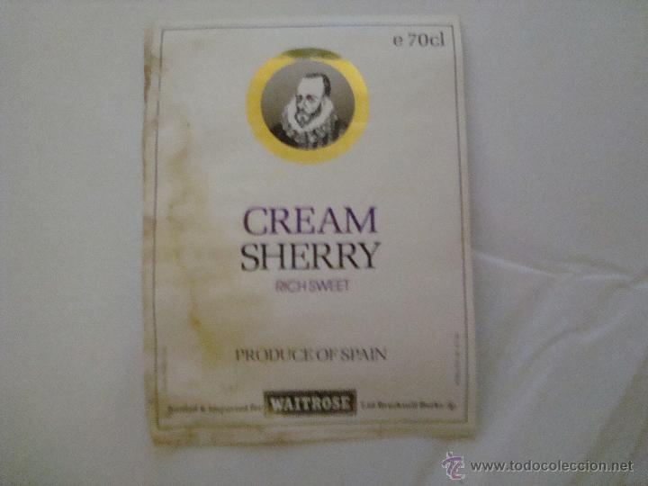 cream sherry rich sweet 