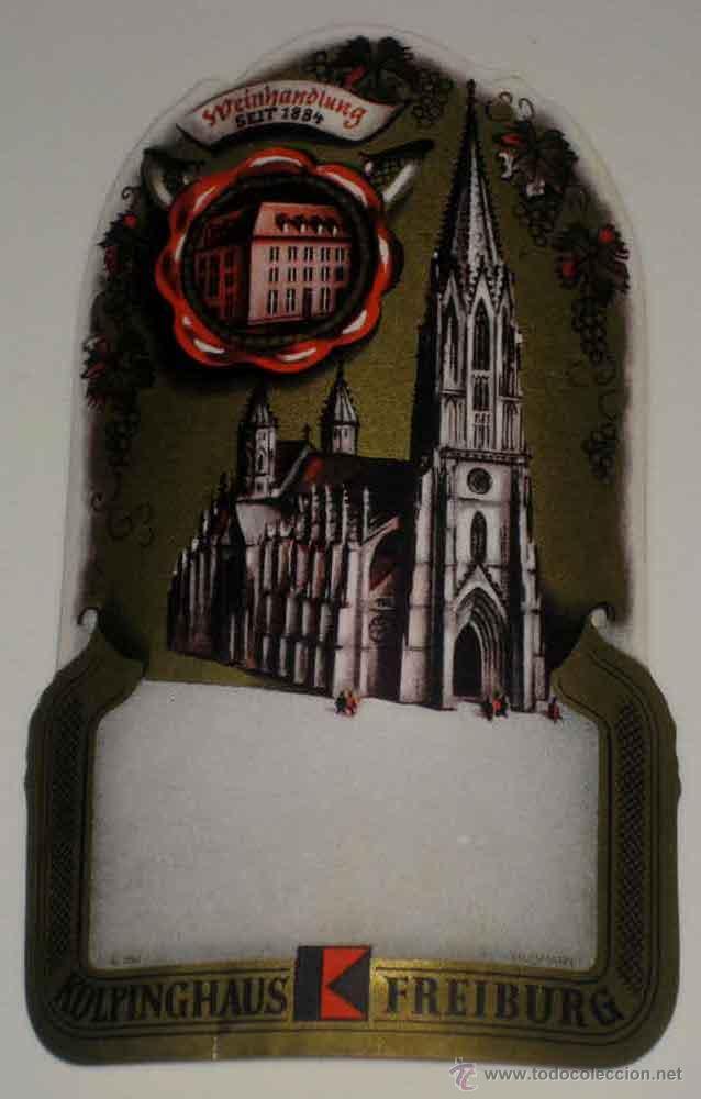 Etiquetas antiguas: ANTIGUA ETIQUETA DE MALETA - ANTIQUE LUGGAGE BAGAGE LABEL - ANCIEN ETIQUETTE LA VALISE - HOTEL KOLPI