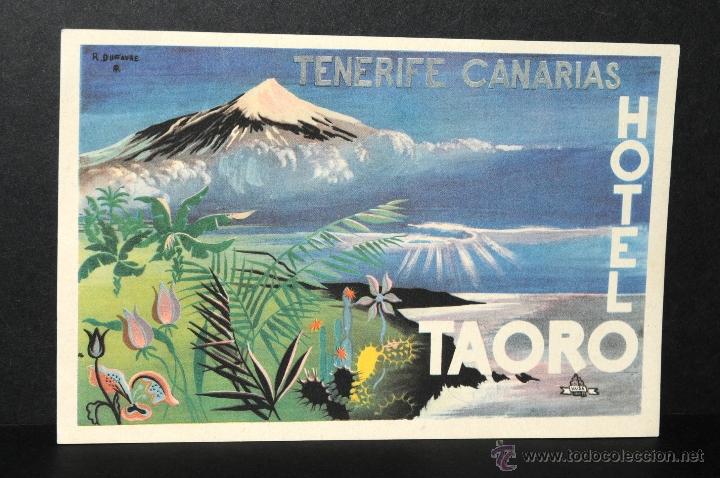 Etiquetas antiguas: ETIQUETA HOTEL TAORO, TENERIFE CANARIAS