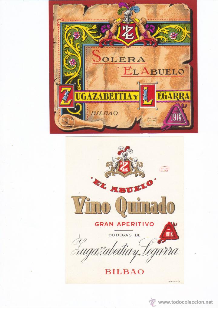 Etiquetas antiguas: BONITO LOTE DE ETIQUETAS ANIS VINO LICOR CATUCHY NUEVAS