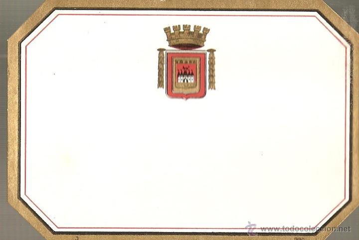 ETIQUETA, VINO-LICOR,- SIN MARCA