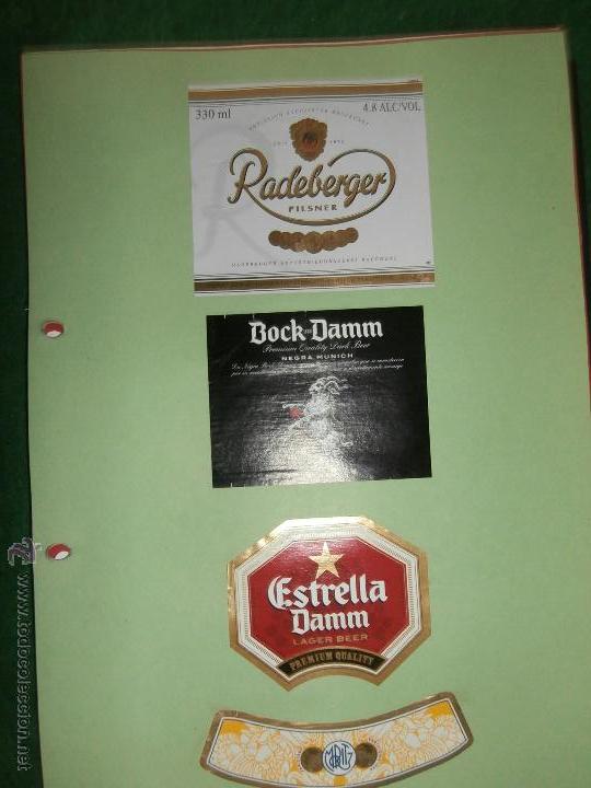 Etiquetas antiguas: 29 etiquetas de cerveza maho san miguel amstel estrella moritz quilmes... ver fotos