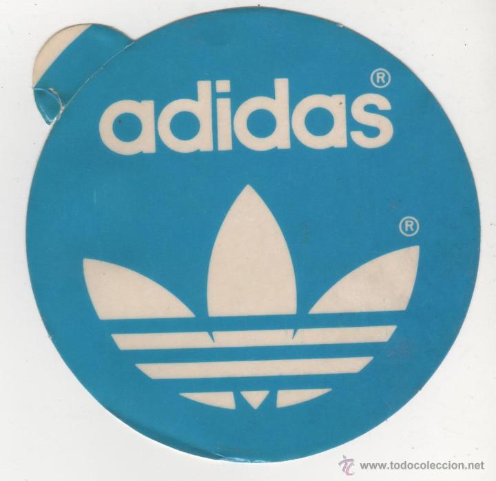 Etiquetas antiguas: pegatina  adesivo zapatos adidas
