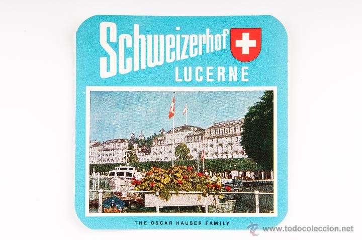 Etiquetas antiguas: ETIQUETA HOTEL SCHWEIZERHOF DE LUCERNE