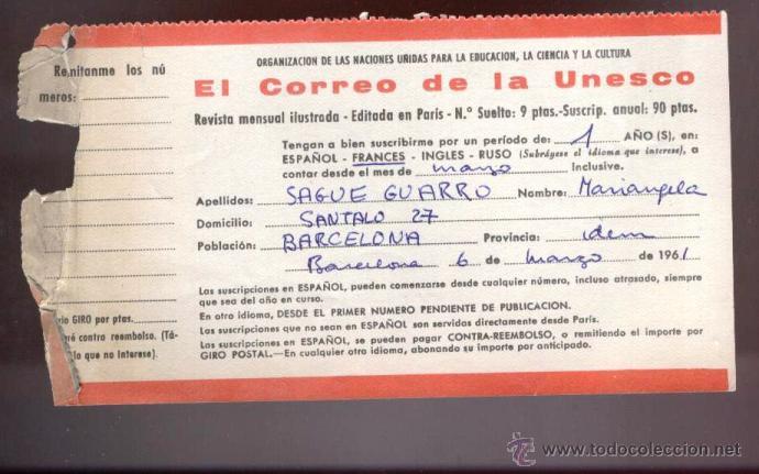 Old Labels: EDICIONES IBEROAMERICANAS (MADRID): HOJA PEDIDO DE LIBRERIA - A&Ntilde;O 1961