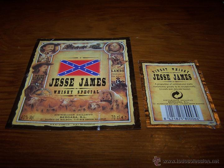 Etiquetas antiguas: JESSE JAMES SHISKY SPECIAL - Foto 1