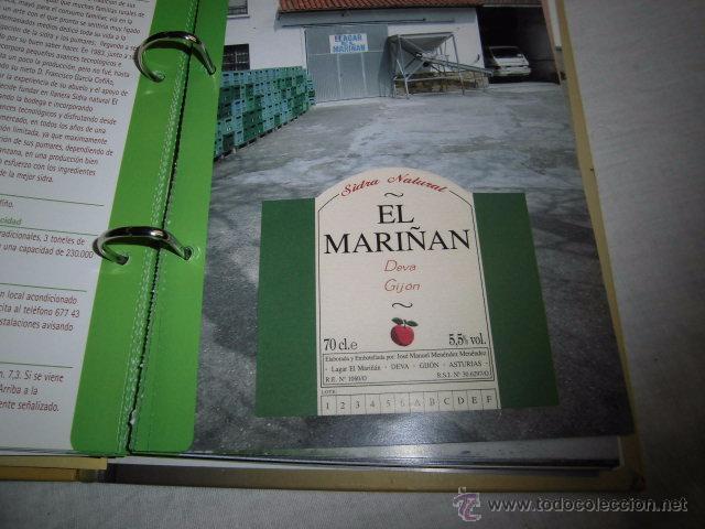 Etiquetas antiguas: ETIQUETA SIDRA NATURAL SIDRA EL MARI&Ntilde;AN LA COLECCION LLAGARES DE SIDRA NATURAL EN EL PRINCIPADO