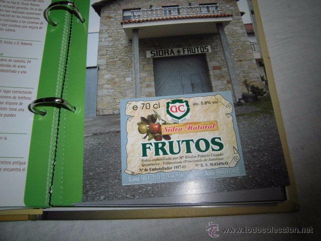 Etiquetas antiguas: ETIQUETA SIDRA NATURAL SIDRA FRUTOS LA COLECCION LLAGARES DE SIDRA NATURAL EN EL PRINCIPADO