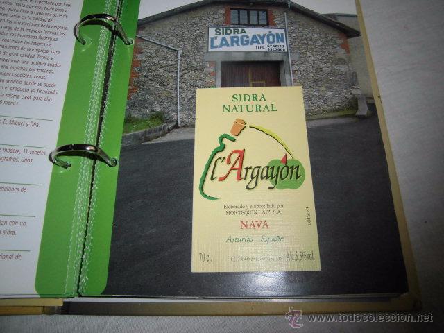 Etiquetas antiguas: ETIQUETA SIDRA NATURAL SIDRA L`ARGAYON LA COLECCION LLAGARES DE SIDRA NATURAL EN EL PRINCIPADO