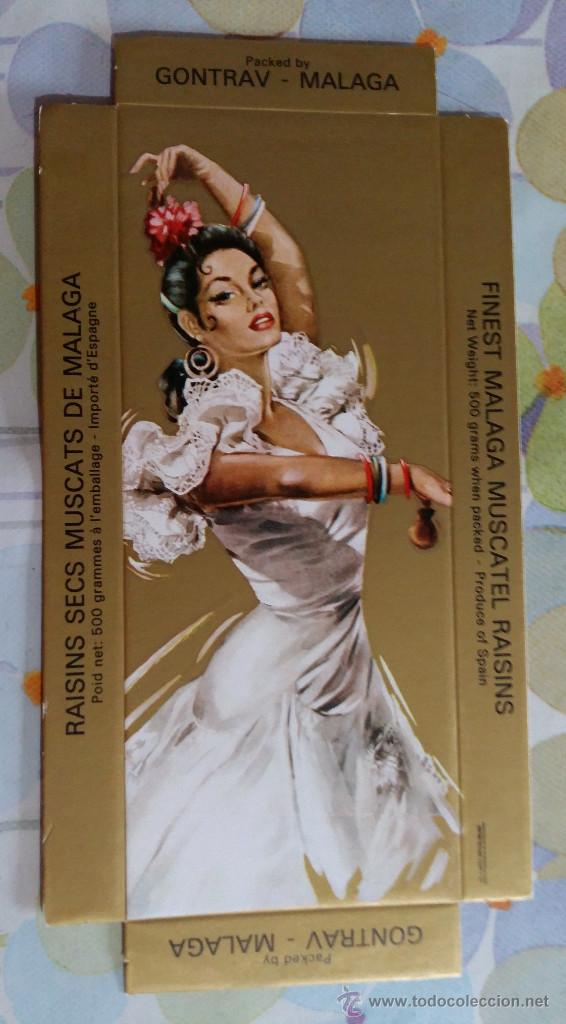 Etichette antiche: Publicidad Pasas Moscateles, M&aacute;laga