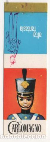 Etiquetas antiguas: ANTIGUA ETIQUETA DE ROPA CARLOMAGNO - Foto 1