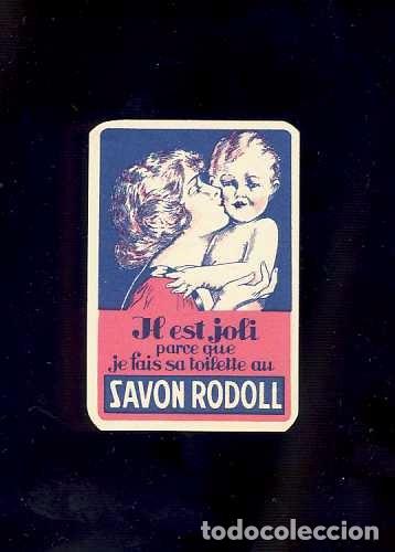 Etiquetas antigas: Tarjeta de perfume: SAVON RODOLL, CREME GIRAUD