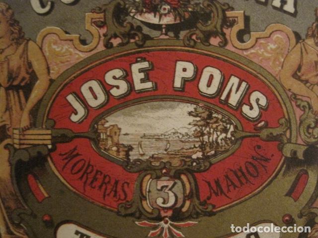 Etiquetas antiguas: CONFITERIA JOSE PONS - TURRON FINO -VER FOTOS - (V-9635) - Foto 3 - 79331949
