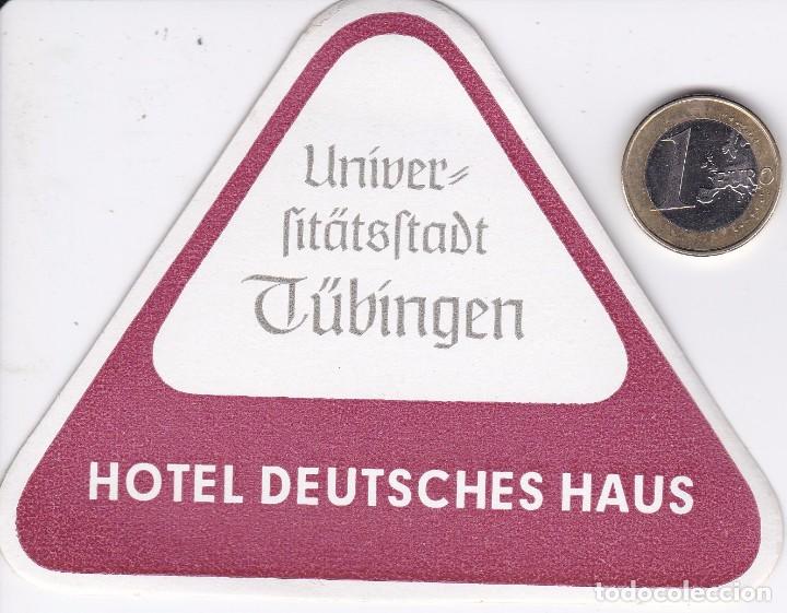 Etiquetas antiguas: ETIQUETA DEL HOTEL DEUTSCHES HAUS DE ALEMANIA
