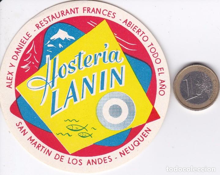 Etiquetas antiguas: ETIQUETA DEL HOTEL LANIN DE SAN MARTIN DE LOS ANDES EN ARGENTINA