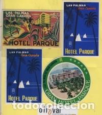 Etiquetas antiguas: ETIQUETA HOTEL . CONOZCO CUATRO VARIANTES DE ESTE FORMATO EHES 7