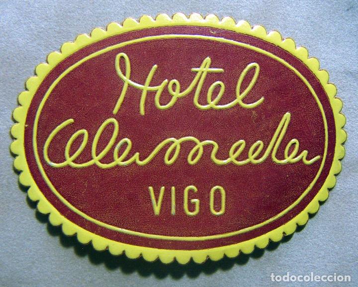Etiquetas antiguas: ETIQUETA DE HOTEL-HOTEL ALAMEDA-VIGO