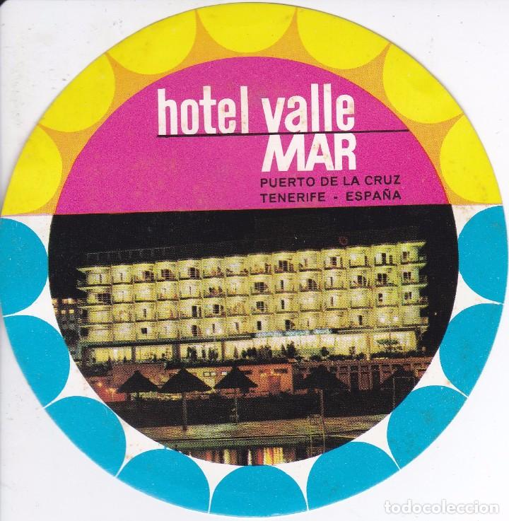 Etiquetas antiguas: ANTIGUA ETIQUETA DEL HOTEL VALLE MAR DE PUERTO DE LA CRUZ - CANARIAS