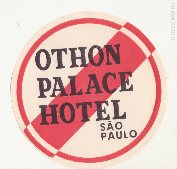 Etiquetas antiguas: etiqueta othon palace hotel sao paulo