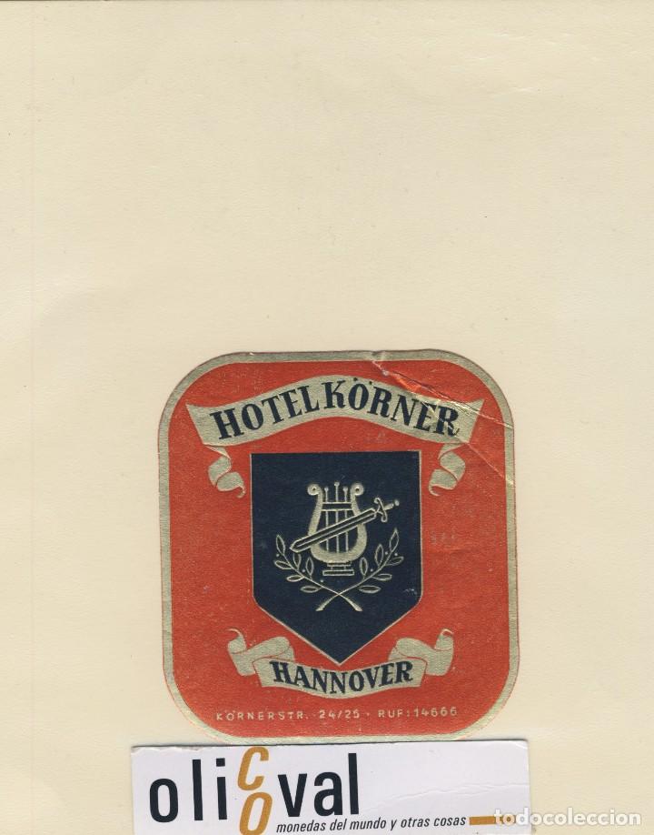 Etiquetas antiguas: ETIQUETA HOTEL HANNOVER ALEMANIA HOTEL IPARK DORADA TROQUEL 80 X 92 mm EH418-192