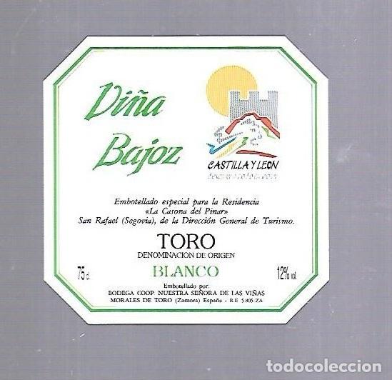 Etichette antiche: ETIQUETA DE VINO. LA CASONA DEL PINAR. SAN RAFAEL, SEGOVIA