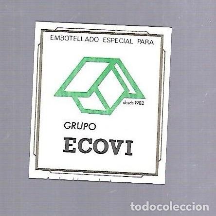 Etichette antiche: ETIQUETA DE VINO. GRUPO ECOVI