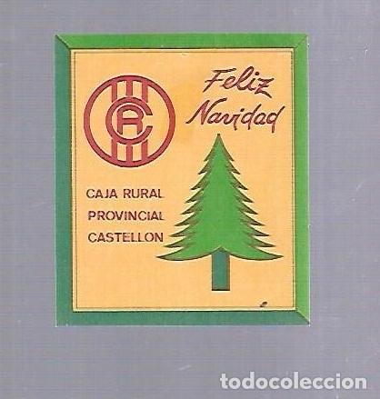 Etichette antiche: ETIQUETA DE VINO. CAJA RURAL PROVINCIAL DE CASTELLON