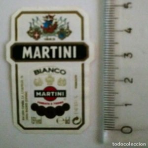 ETIQUETA MARTINI BIANCO Visite nuestra sección etiquetas