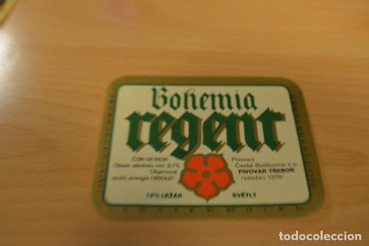 Etiquetas antiguas: ETIQUETA DE CERVEZA DE LA MARCA BOHEMIA REGENT
