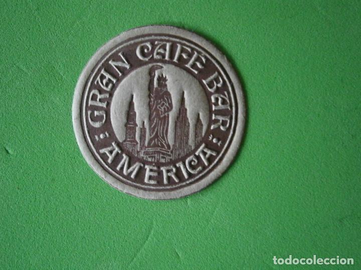 Etiquetas antiguas: ,,PRECIOSA ETIQUETA A&Ntilde;OS 30 40 ,,GRAN CAFE BAR ,,AMERICA,,,,