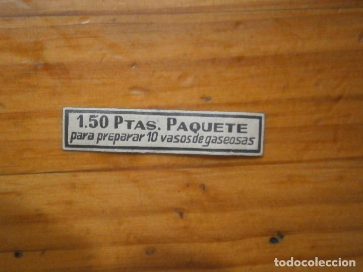 Etiquetas antiguas: &iexcl;&iexcl;PRECIOSA ETIQUETA ..PUBLICITARIA &iexcl;&iexcl;((A&Ntilde;OS 30-40))-GASEOSA