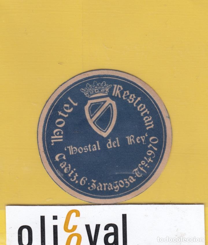 Etiquetas antiguas: ETIQUETA HOTEL ZARAGOZA  HOSTAL ZARAGOZA DATADA A&Ntilde;OS 1910 H- 6803 1676