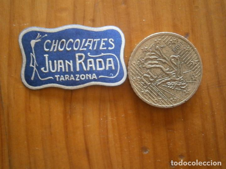 Etiquetas antigas: &iexcl;&iexcl;PRECIOSA ETIQUETA PUBLICITARIA &iexcl;&iexcl;A&Ntilde;OS 40 50&iexcl;TARAZONA&iexcl;&iexcl;CHOCOLATES &iexcl;JUAN RADA&iexcl;&iexcl;TARAZONA&iexcl;&iexcl;&iexcl;