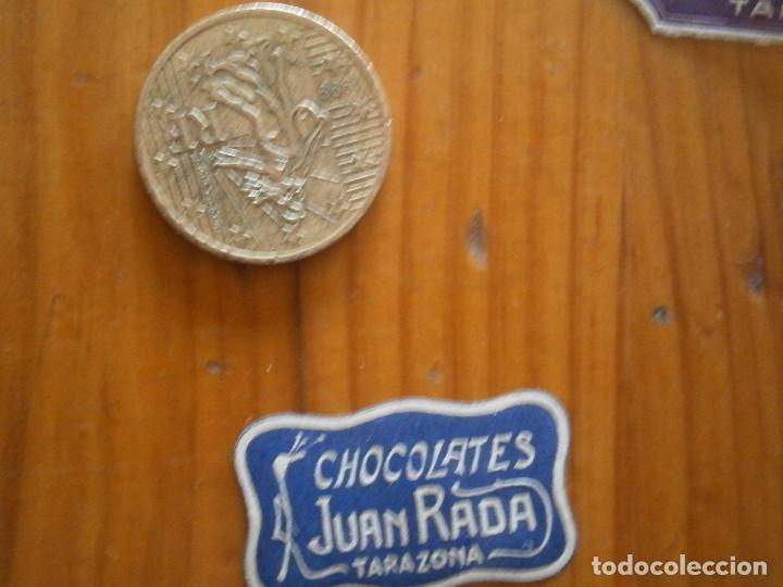 Etiquetas antigas: &iexcl;&iexcl;PRECIOSA ETIQUETA PUBLICITARIA &iexcl;&iexcl;A&Ntilde;OS 40 50&iexcl;TARAZONA&iexcl;&iexcl;CHOCOLATES JUAN,RADA,,