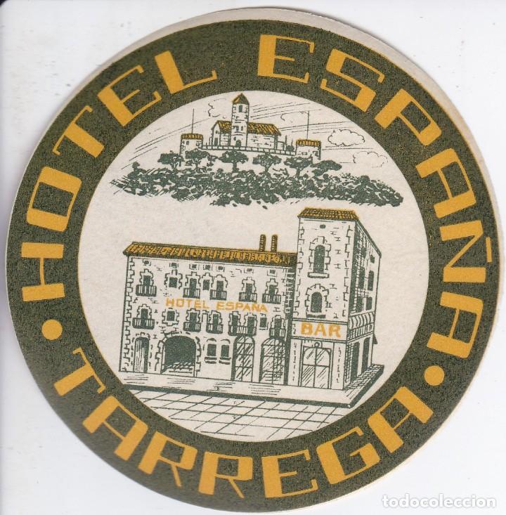 Etiquetas antiguas: ANTIGUA ETIQUETA DEL HOTEL ESPA&Ntilde;A DE TARREGA