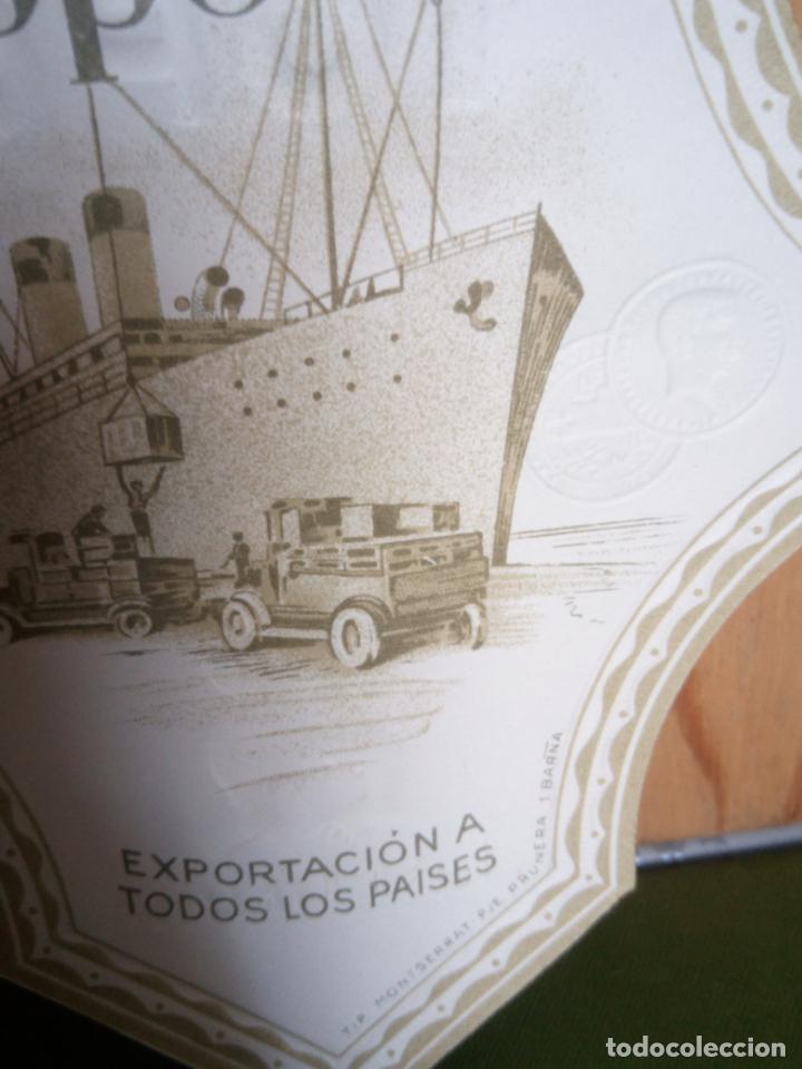 Etiquetas antiguas: ANIS DEL TOPO ETIQUETA - Foto 3
