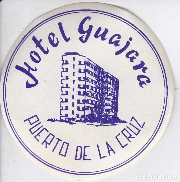 Etiquetas antiguas: ANTIGUA ETIQUETA DEL HOTEL GUAJARA DE PUERTO DE LA CRUZ (TENERIFE)