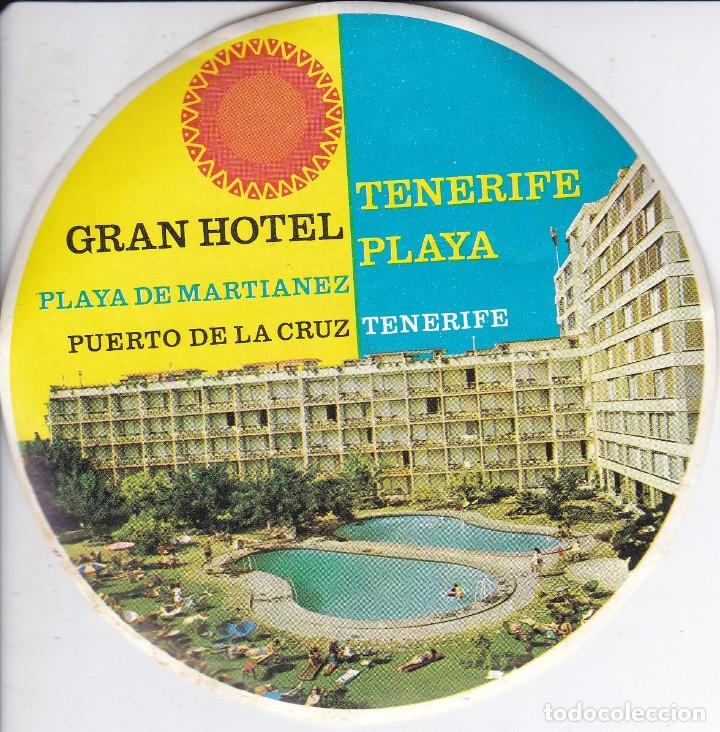 Etiquetas antiguas: ANTIGUA ETIQUETA DEL HOTEL TENERIFE PLAYA  DE PUERTO DE LA CRUZ