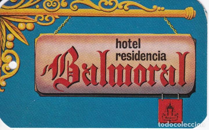 Etiquetas antiguas: ANTIGUA ETIQUETA DEL HOTEL BALMORAL DE BARCELONA