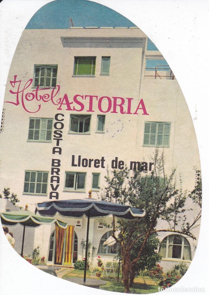 Etiquetas antiguas: ANTIGUA ETIQUETA DEL HOTEL ASTORIA DE LLORET DE MAR