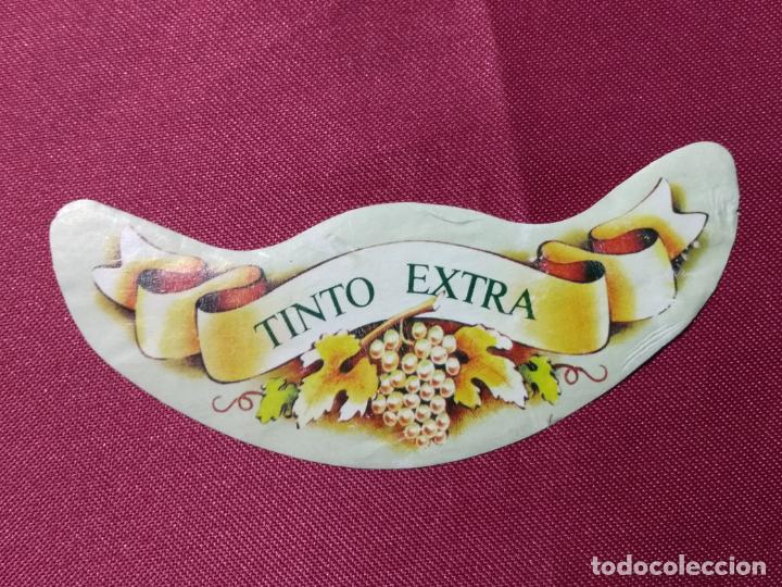 Etiquetas antiguas: ETIQUETA DE VINO EXTRA