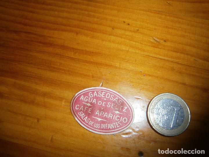 Etiquetas antiguas: GASEOSAS AGUA DE SELTZ &iexcl;&iexcl;preciosa etiqueta publicitaria&iexcl;a&ntilde;os,30,40,&iexcl; unica en tc,