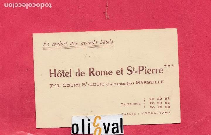 Etiquetas antiguas: HOTEL ETIQUETA BIENVENIDA HOTEL DE ROME ET ST-PIERRE DATADA THB 011918.jpeg