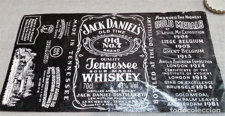 Antigua Etiqueta Whiskey Jack Daniel S Kaufen Alte Etiketten In Todocoleccion