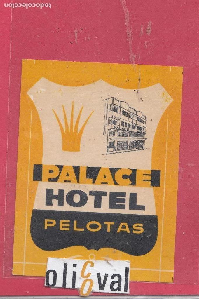 Etiquetas antiguas: ETIQUETA HOTEL  PORTUGAL ? HOTELPELOTAS 85X 110 mm EHEX2929.jpeg