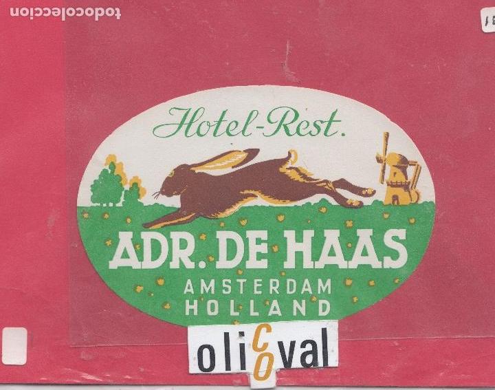 Etiquetas antiguas: ETIQUETA HOTEL GRAND ODENSE DANMARK ORIGINAL EHX041901 25