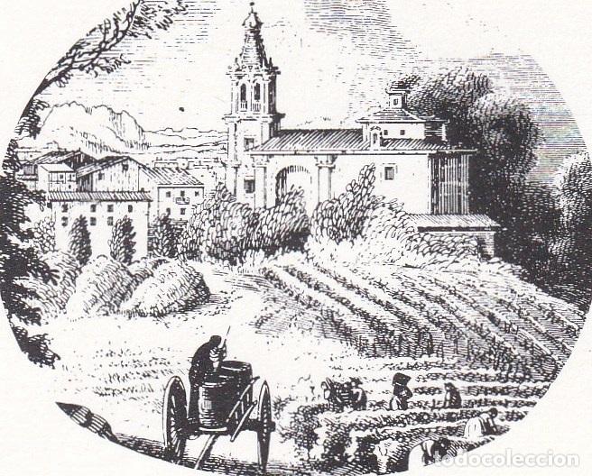 Etiquetas antiguas: Etiquetas vinos. Foncalada. Rioja. Tinto Bodegas Almenar S.A. Logro&ntilde;o. Espa&ntilde;a